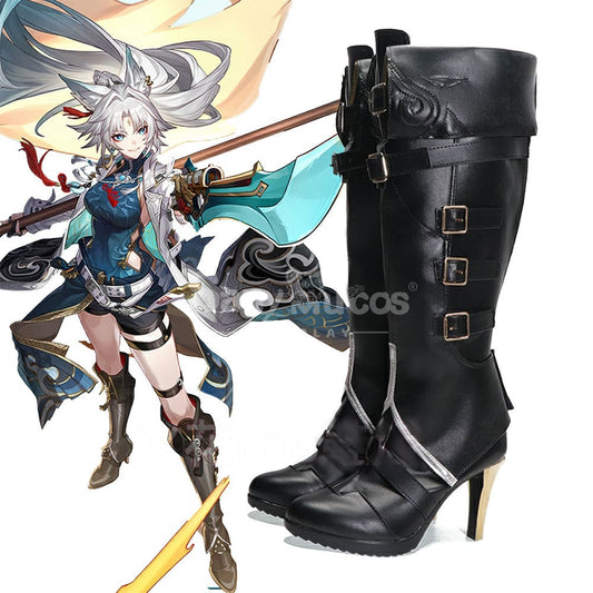 Game Honkai: Star Rail Cosplay Feixiao Shoes Boots 1000