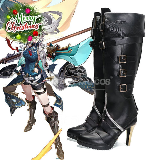 Game Honkai: Star Rail Cosplay Feixiao Shoes Boots 1000