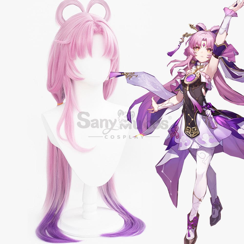 Game Honkai: Star Rail Cosplay Fu Xuan Wig Wigs