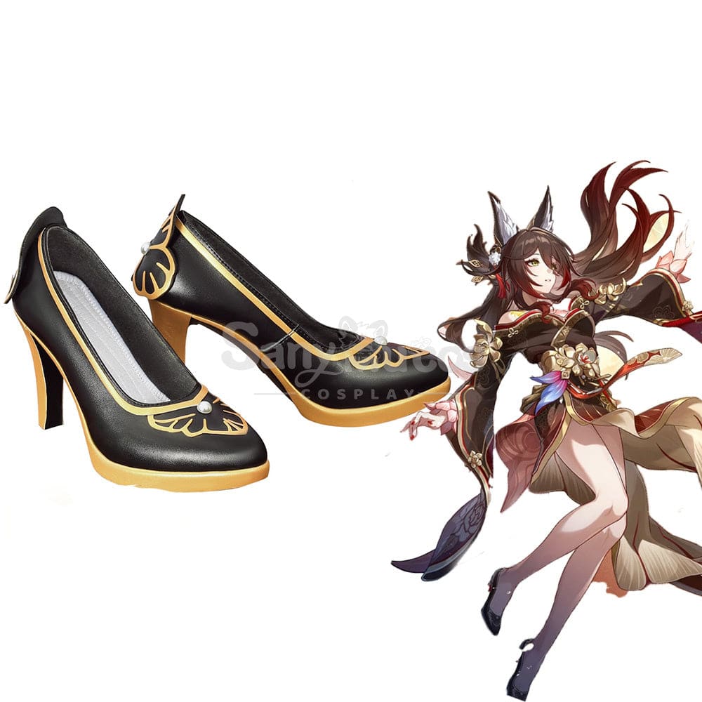 Game Honkai: Star Rail Cosplay Fugue Shoes Boots