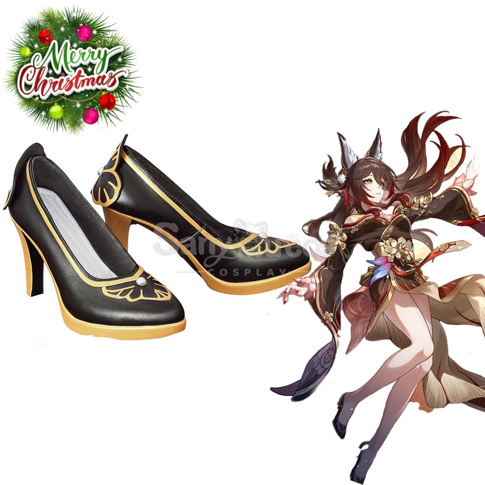 Game Honkai: Star Rail Cosplay Fugue Shoes Boots