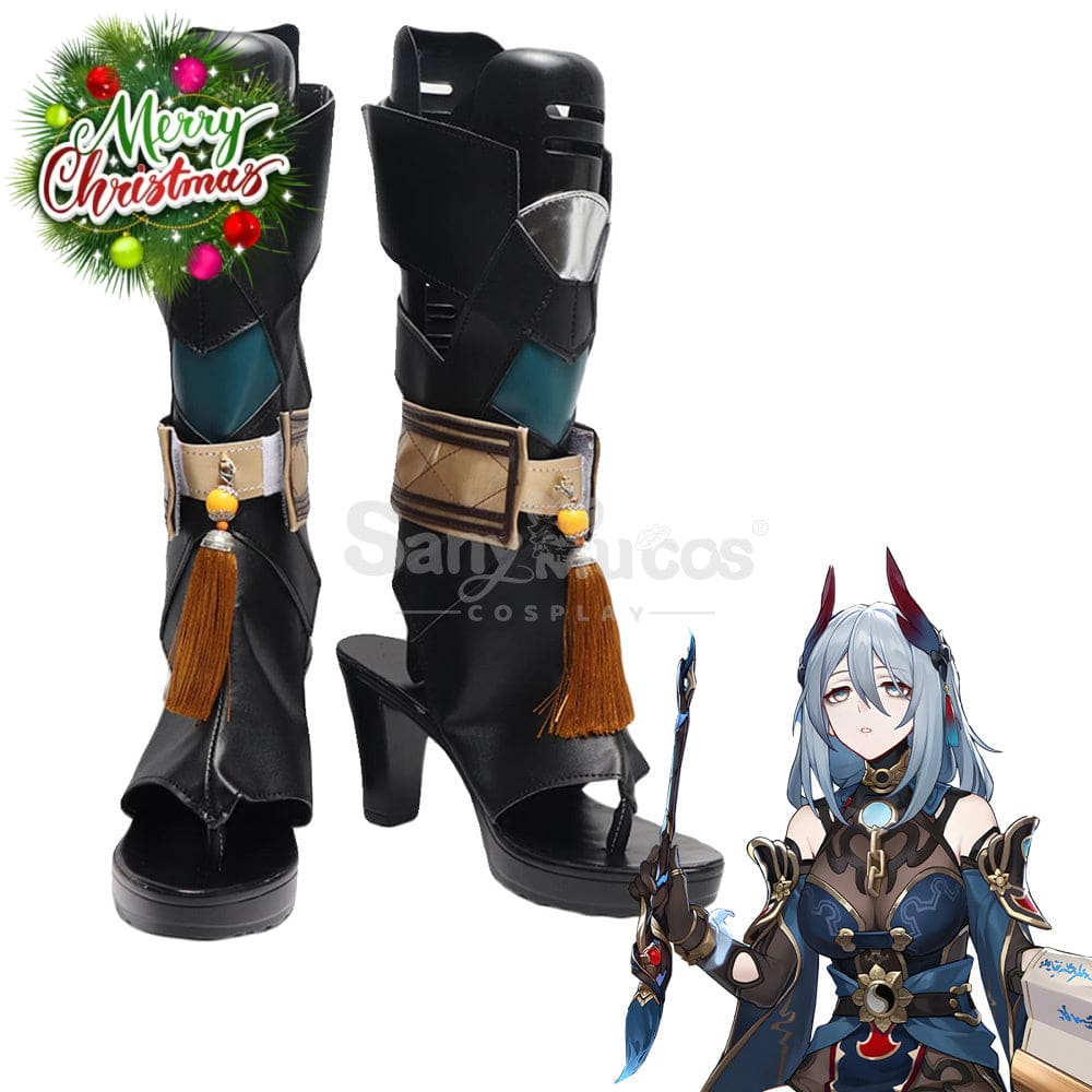 Game Honkai: Star Rail Cosplay Hanya Shoes Boots