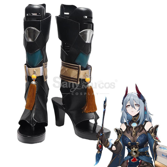 Game Honkai: Star Rail Cosplay Hanya Shoes Boots 1000