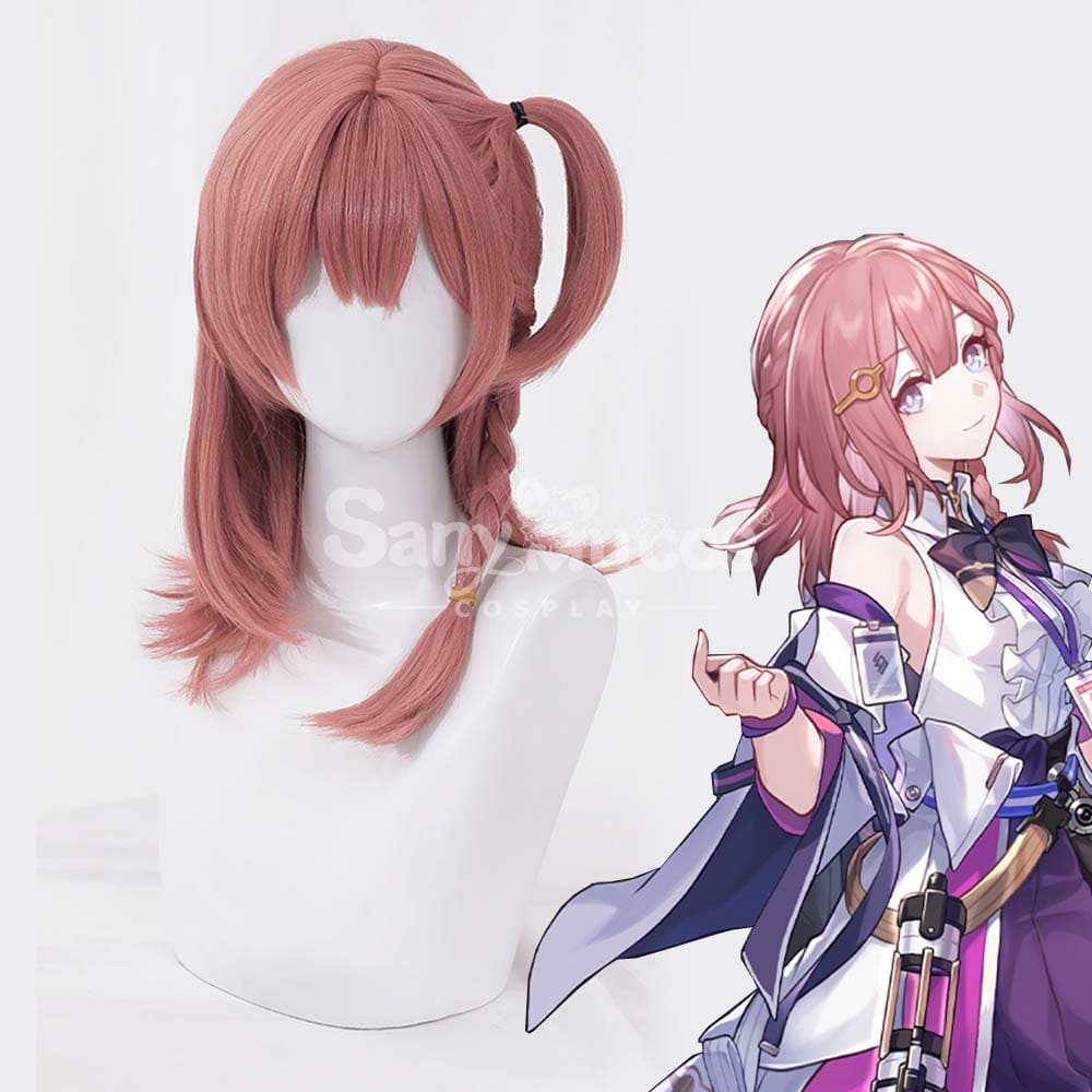 Game Honkai: Star Rail Cosplay Herta Space Station Asta Wig Wigs