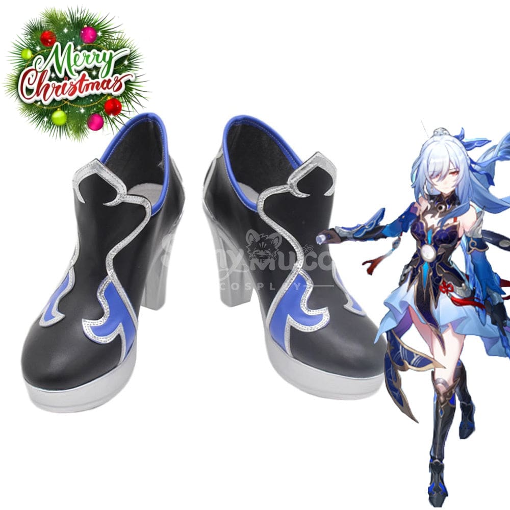 Game Honkai: Star Rail Cosplay Jingliu Shoes Boots
