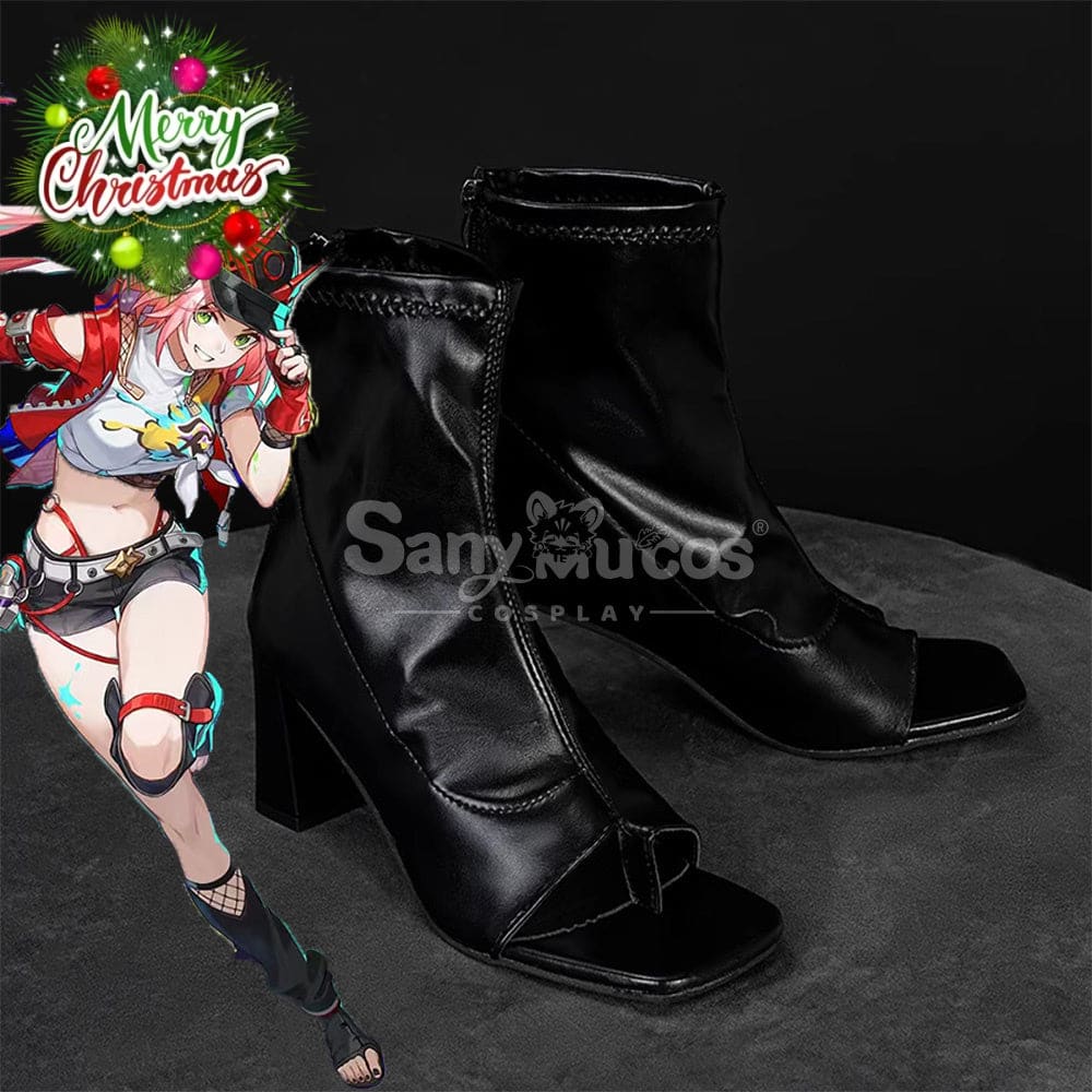 Game Honkai: Star Rail Cosplay Rappa Shoes Boots