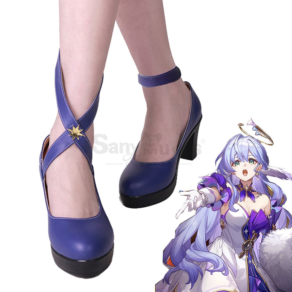 Game Honkai: Star Rail Cosplay Robin Shoes Boots