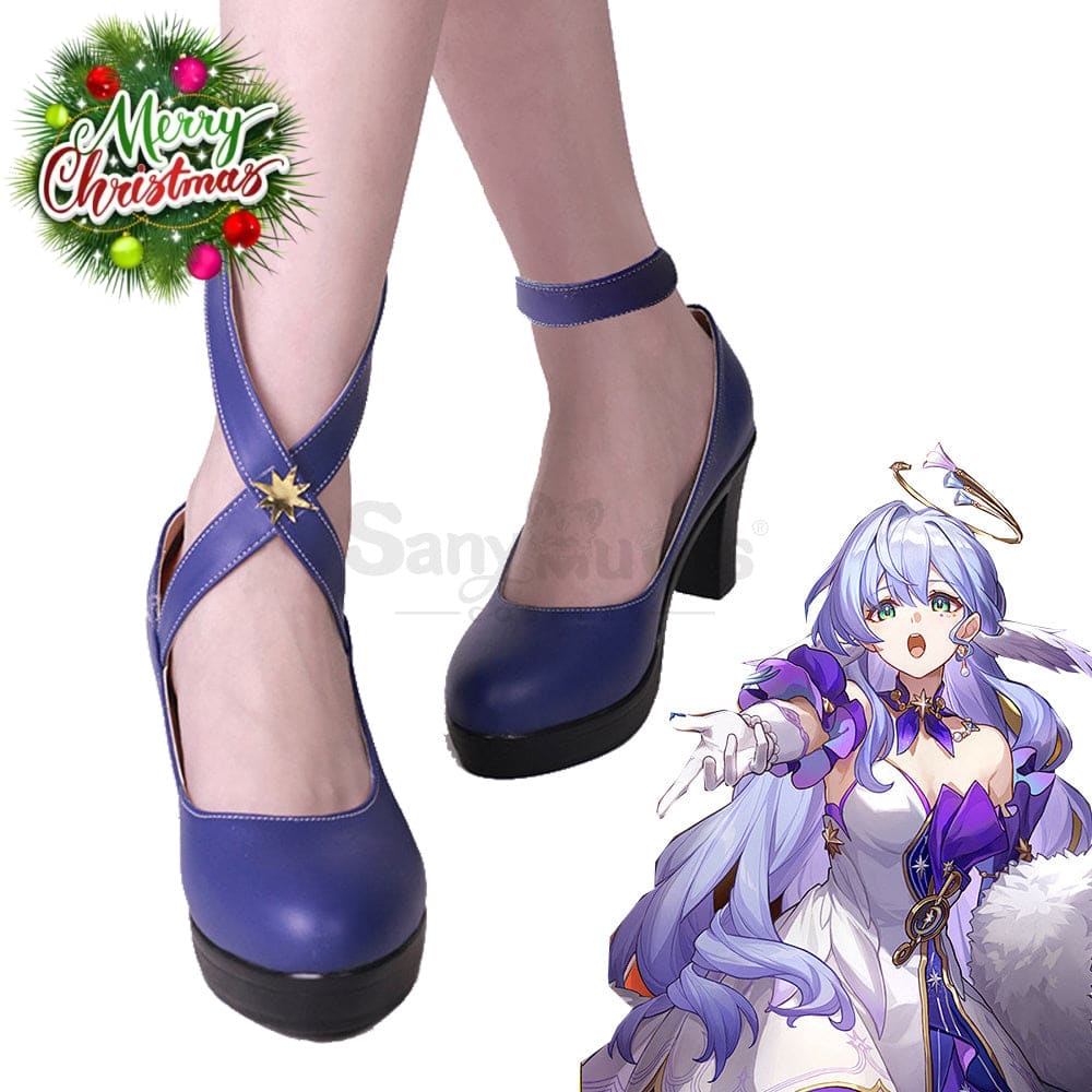 Game Honkai: Star Rail Cosplay Robin Shoes Boots