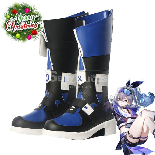 Game Honkai: Star Rail Cosplay Stellaron Hunters Silver Wolf Shoes Boots 1000
