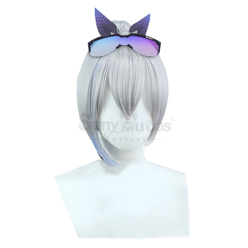 Game Honkai: Star Rail Cosplay Stellaron Hunters Silver Wolf Wig Wigs