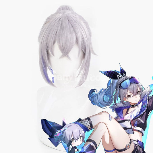 Game Honkai: Star Rail Cosplay Stellaron Hunters Silver Wolf Wig Wigs 1000