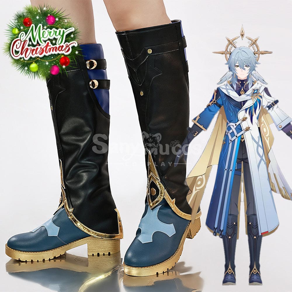 Game Honkai: Star Rail Cosplay Sunday Harmony Shoes Boots