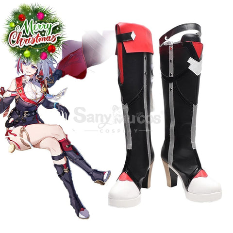 Game Honkai: Star Rail Cosplay Topaz Shoes Boots