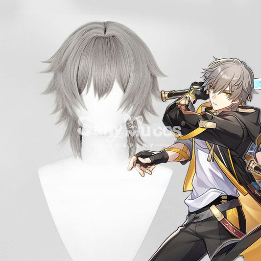 Game Honkai: Star Rail Cosplay Trailblazer Caelus Male Wig Wigs 1000