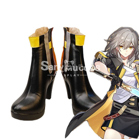 Game Honkai: Star Rail Cosplay Trailblazer Stelle Female Shoes Boots