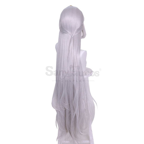 Game Honkai: Star Rail Cosplay White Acheron Wig Wigs