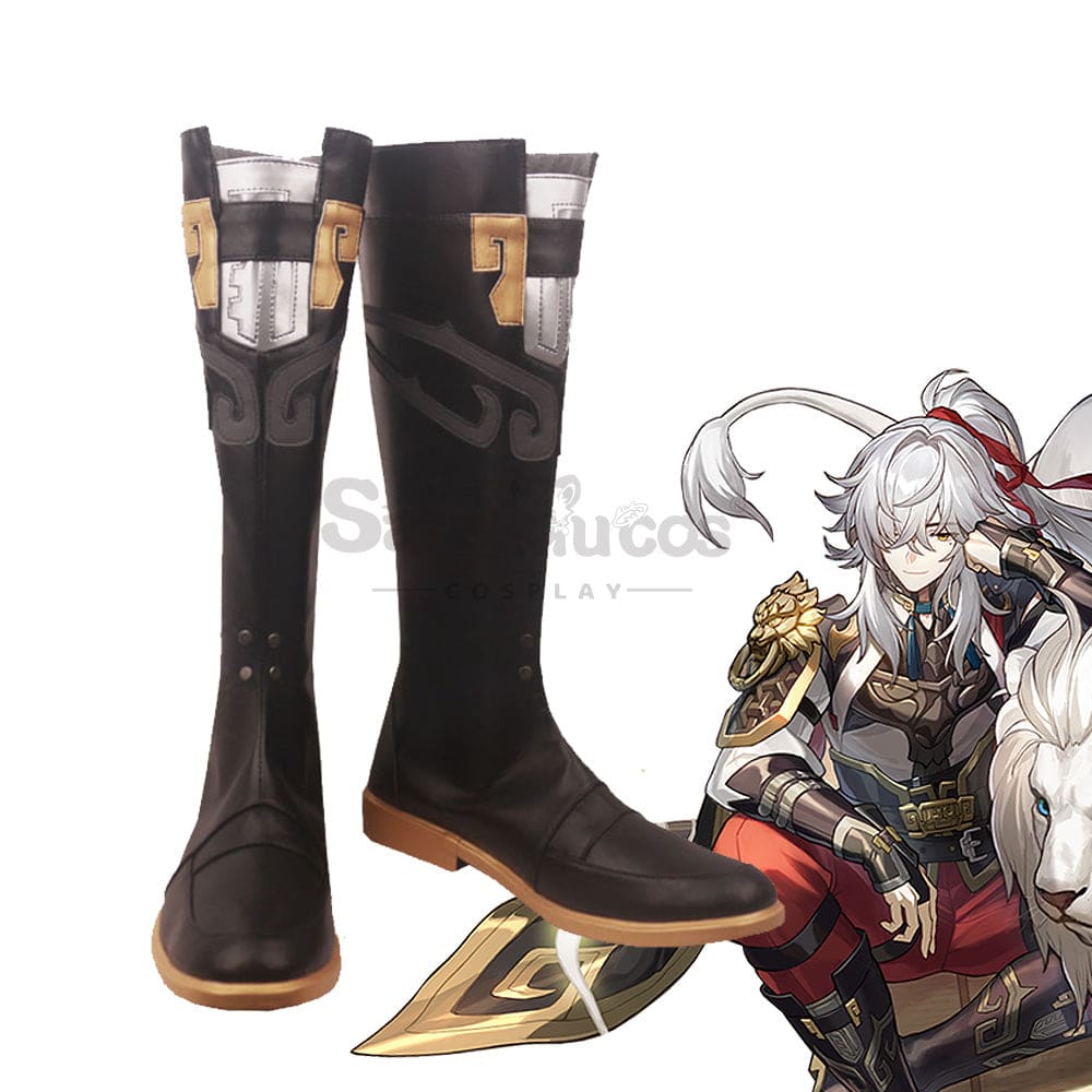 Game Honkai: Star Rail Cosplay Xianzhou Alliance Jingyuan Shoes Boots