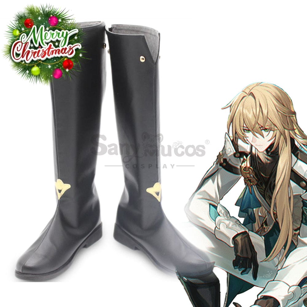 Game Honkai: Star Rail Cosplay Xianzhou Alliance Luocha Shoes Boots