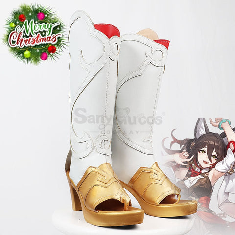 Game Honkai: Star Rail Cosplay Xianzhou Alliance Tingyun Shoes Boots