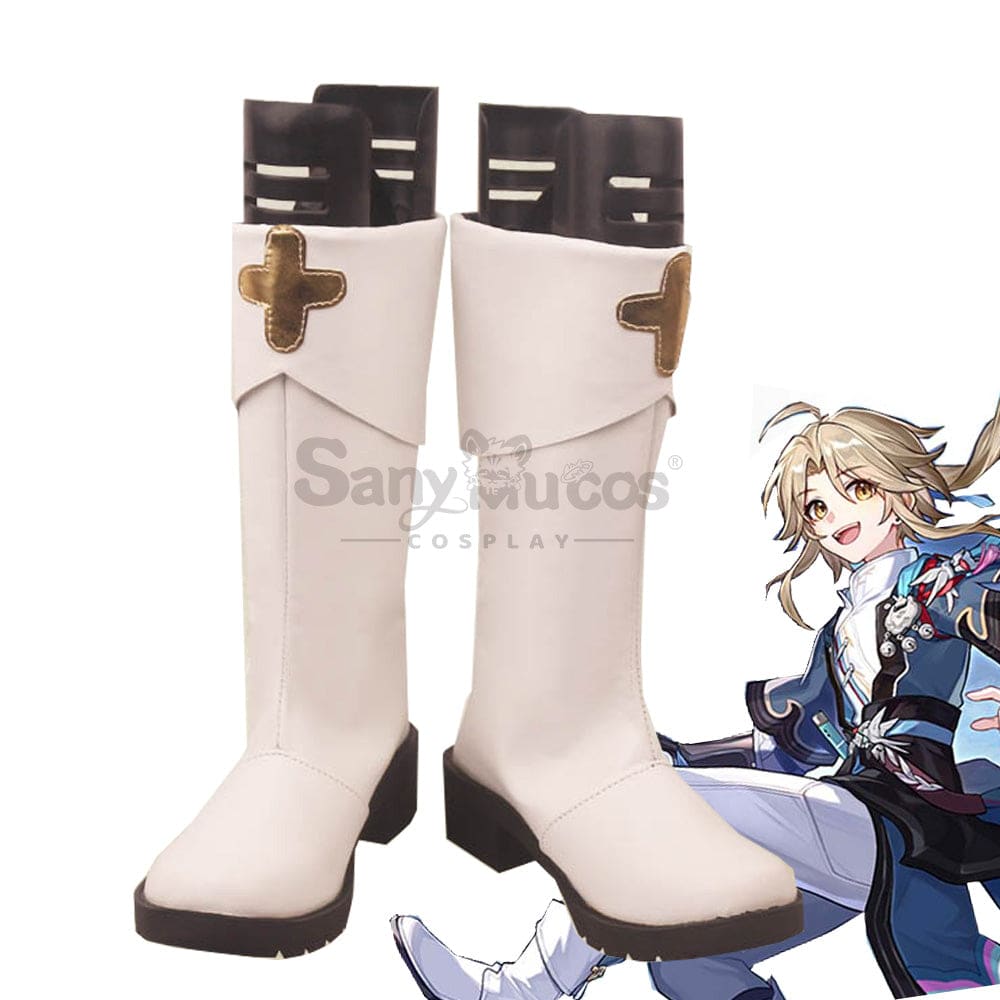 Game Honkai: Star Rail Cosplay Xianzhou Alliance Yanqing Shoes Boots