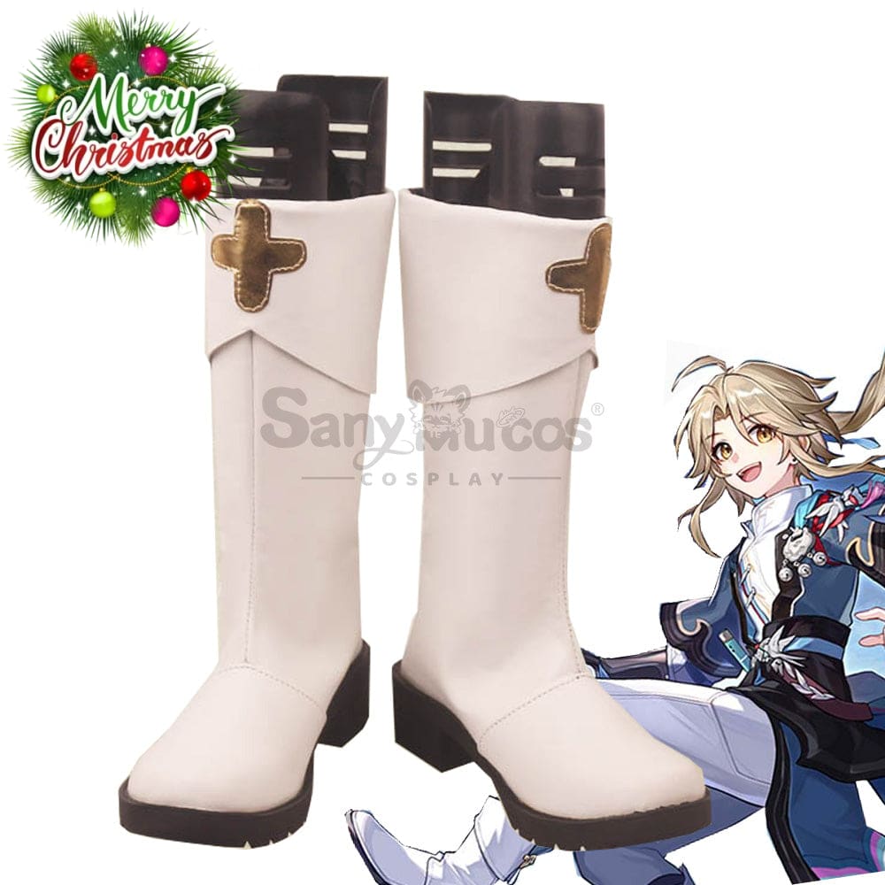 Game Honkai: Star Rail Cosplay Xianzhou Alliance Yanqing Shoes Boots