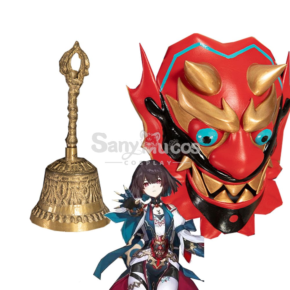 Game Honkai: Star Rail Cosplay Xueyi Hand Bells And Decorative Props Accessory Prop