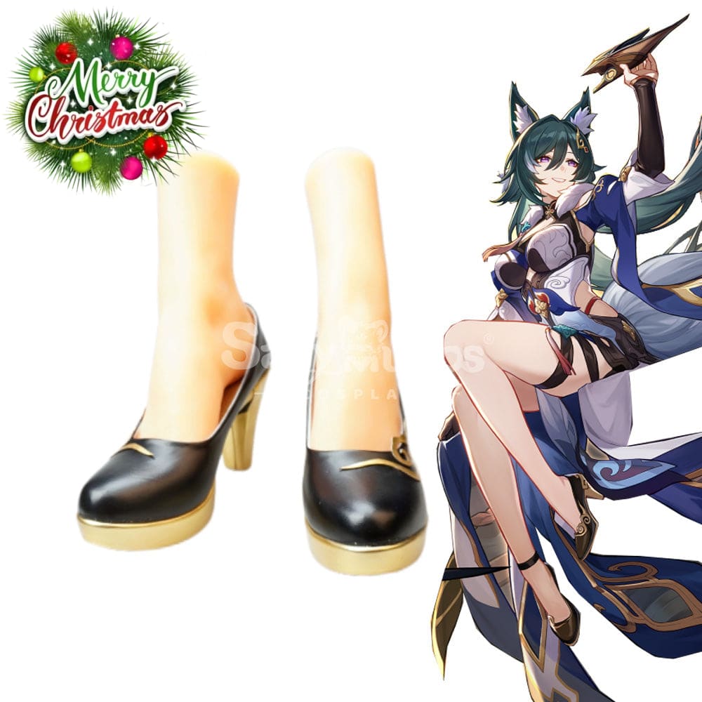 Game Honkai: Star Rail Cosplay Yukong Shoes Boots