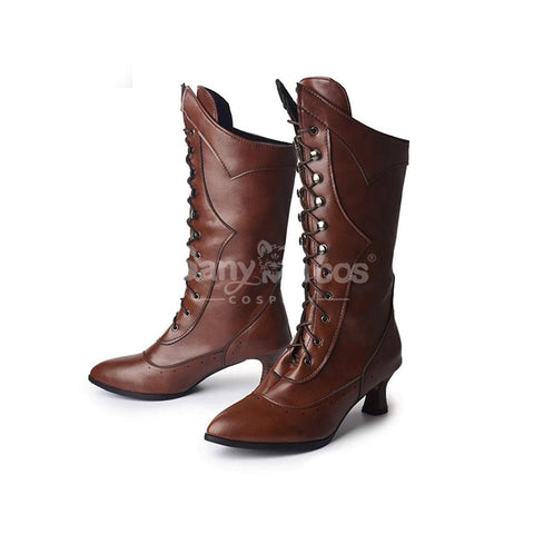 Game Identity V Cosplay Barmaid Demi Bourbon Proofreader Cosplay Shoes Cosplay Shoes Boots