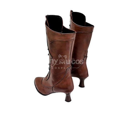Game Identity V Cosplay Barmaid Demi Bourbon Proofreader Cosplay Shoes Cosplay Shoes Boots