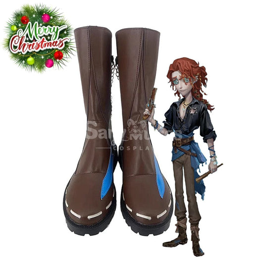 Game Identity V Cosplay Composer Frederick Kreiburg Cosplay Shoes Cosplay Shoes Boots 1000