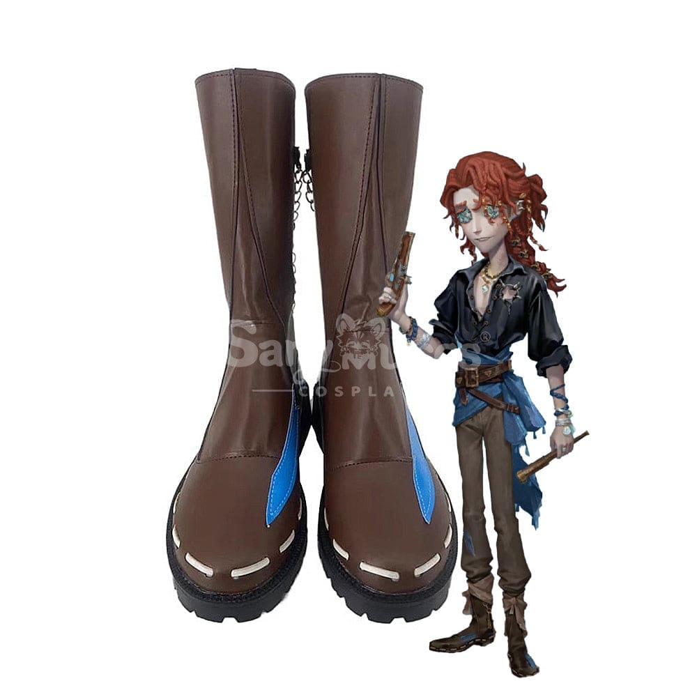 Game Identity V Cosplay Composer Frederick Kreiburg Cosplay Shoes Cosplay Shoes Boots