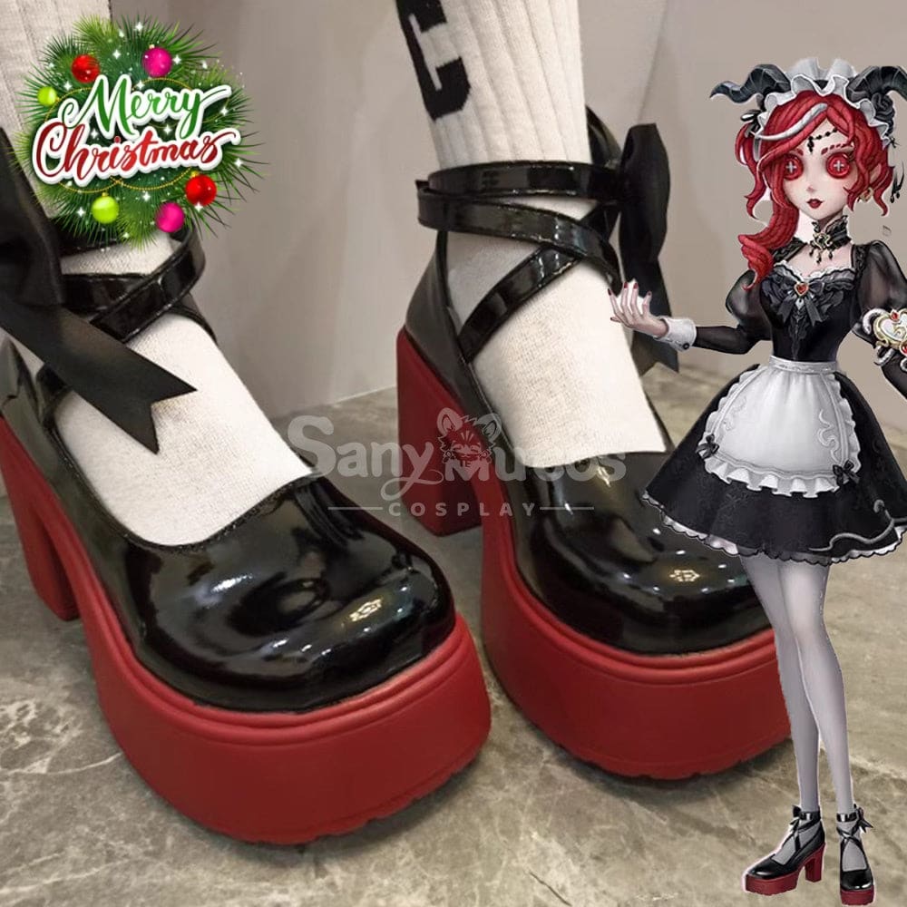 Game Identity V Cosplay Crimson Priestess Shoes Boots