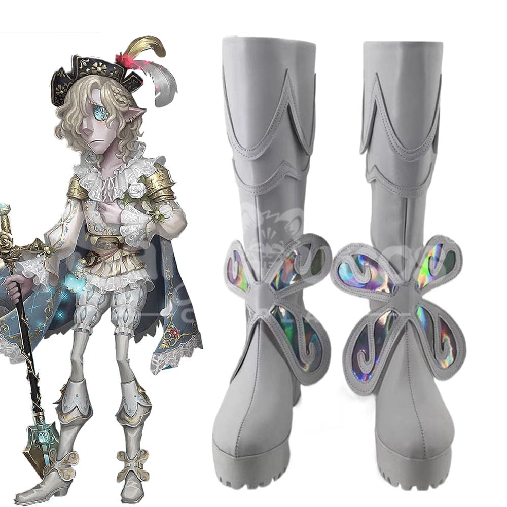 Game Identity V Cosplay Grave Keeper Half-Elf Knight Cosplay Shoes Cosplay Shoes Boots