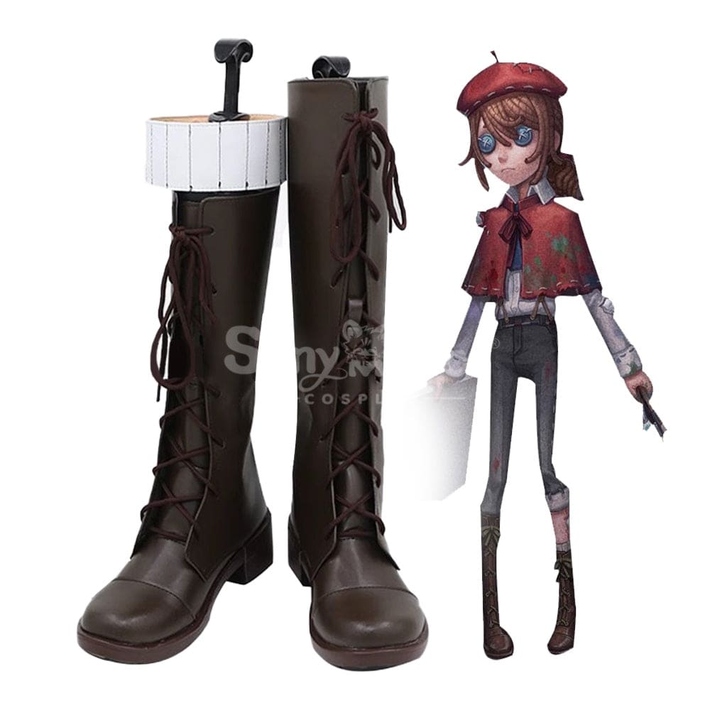 Game Identity V Cosplay Prismatic Painter Cosplay Shoes Cosplay Shoes Boots