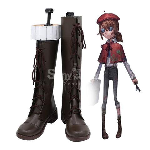 Game Identity V Cosplay Prismatic Painter Cosplay Shoes Cosplay Shoes Boots