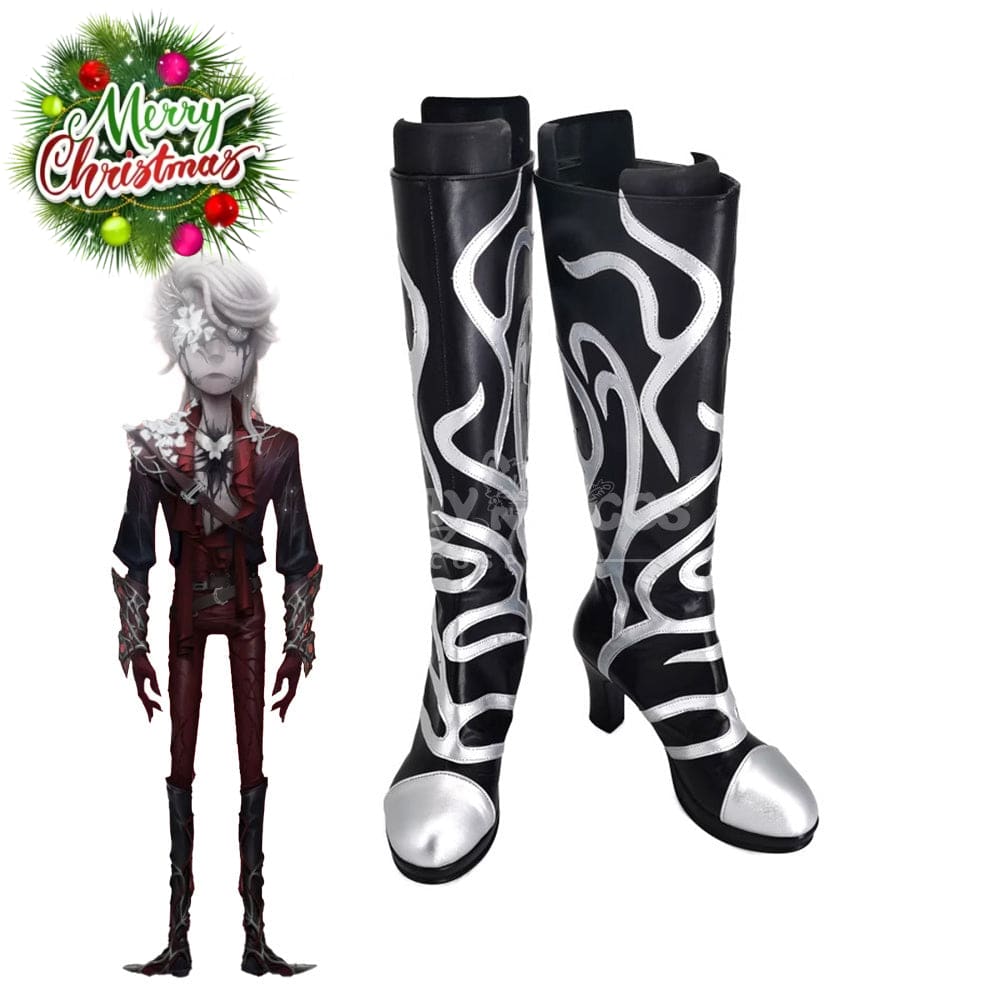 Game Identity V Cosplay Red Coat Naib Subedar Cosplay Shoes Cosplay Shoes Boots