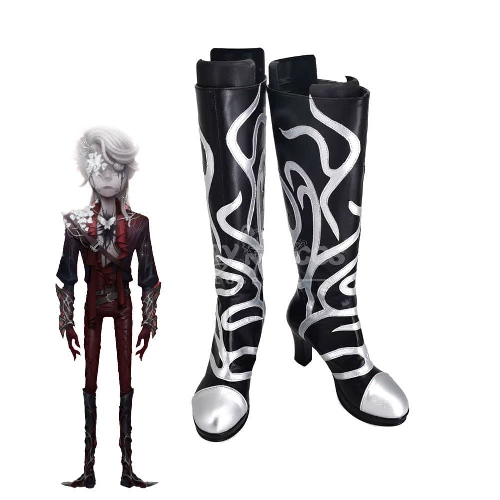 Game Identity V Cosplay Red Coat Naib Subedar Cosplay Shoes Cosplay Shoes Boots