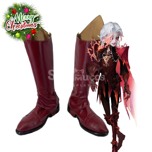 Game Identity V Cosplay Red Knight Richard Sterling Cosplay Shoes Cosplay Shoes Boots 1000