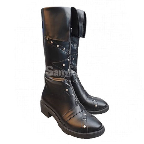 Game Identity V Cosplay Seer (Eli Clark) skin Noir Cosplay Shoes Cosplay Shoes Boots