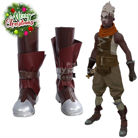 Game League Of Legends Arcane 2 Cosplay Ekko Shoes Boots