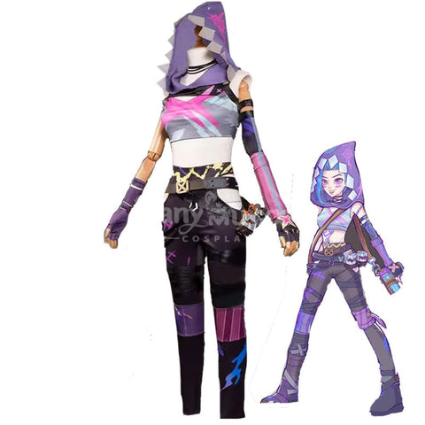 Game League Of Legends Arcane Cosplay Jinx Costume Costumes