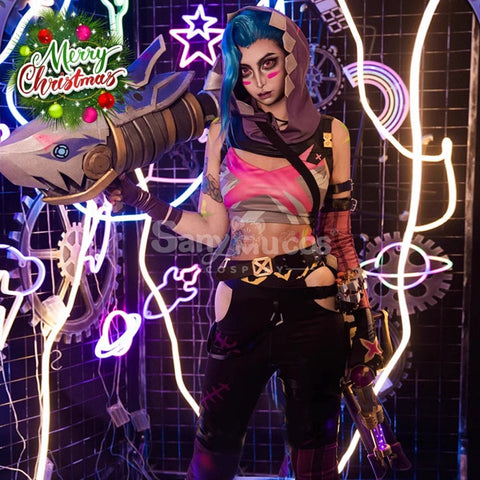 Game League Of Legends Arcane Cosplay Jinx Costume Costumes
