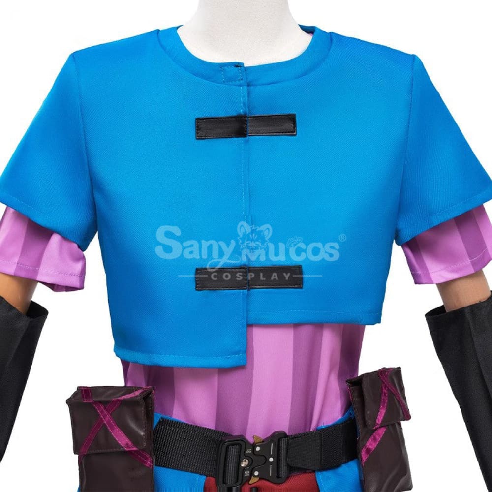 Game League Of Legends Arcane Cosplay Jinx Dress Costume Costumes