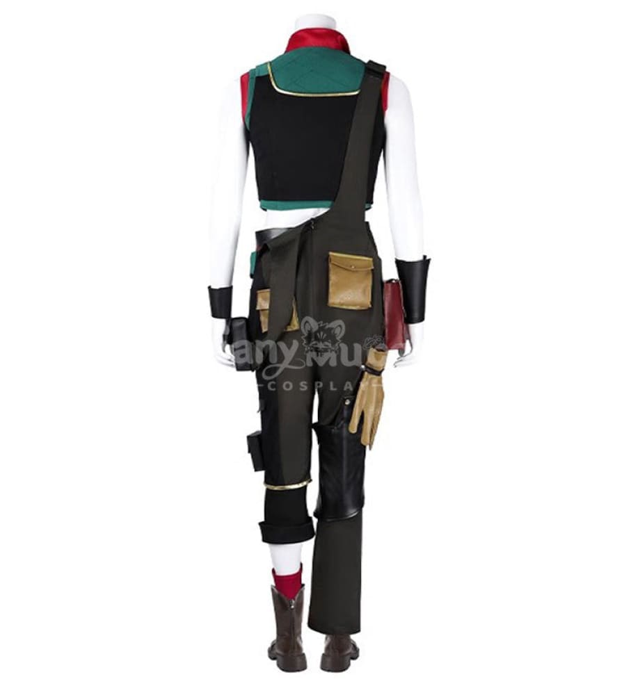 Game League Of Legends Arcane Cosplay Jinx Vest Costume Premium Edition Costumes