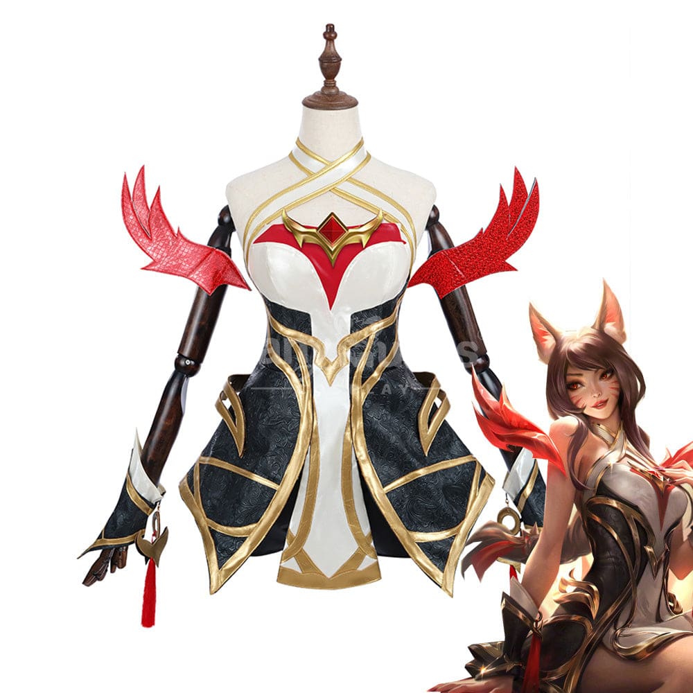 Game League Of Legends Cosplay Ahri Costume Costumes