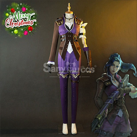 Game League Of Legends Cosplay Arcane Caitlyn Costume Costumes