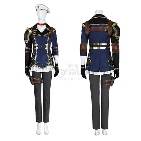 Game League Of Legends Cosplay Arcane Caitlyn Costume Costumes