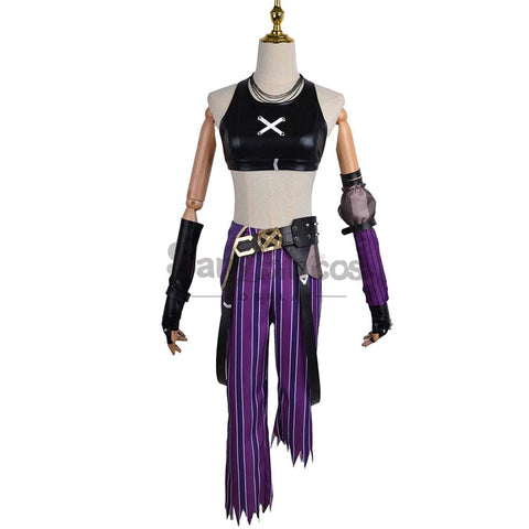 Game League Of Legends Cosplay Arcane Jinx Costume Costumes