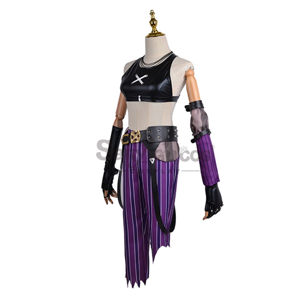 Game League Of Legends Cosplay Arcane Jinx Costume Costumes