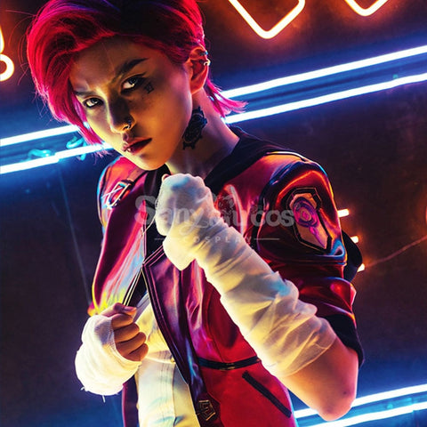 Game League Of Legends Cosplay Arcane Vi Costume Costumes